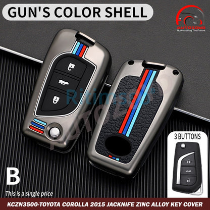 Toyota Corolla 2015 Jacknife Zinc Alloy Key Cover