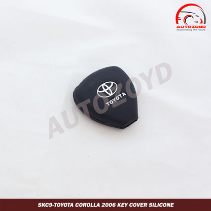 Toyota Corolla 2006 Key Cover Silicone Toyota Corolla 2002,2003,2004,2005,2006,2007,2008 (E120) Soft Silicone Key Cover Carbon Fiber Pattern