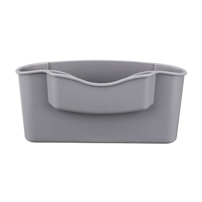 Car Organizer Seat Gap Filler Double Slot Cup Holder Grey