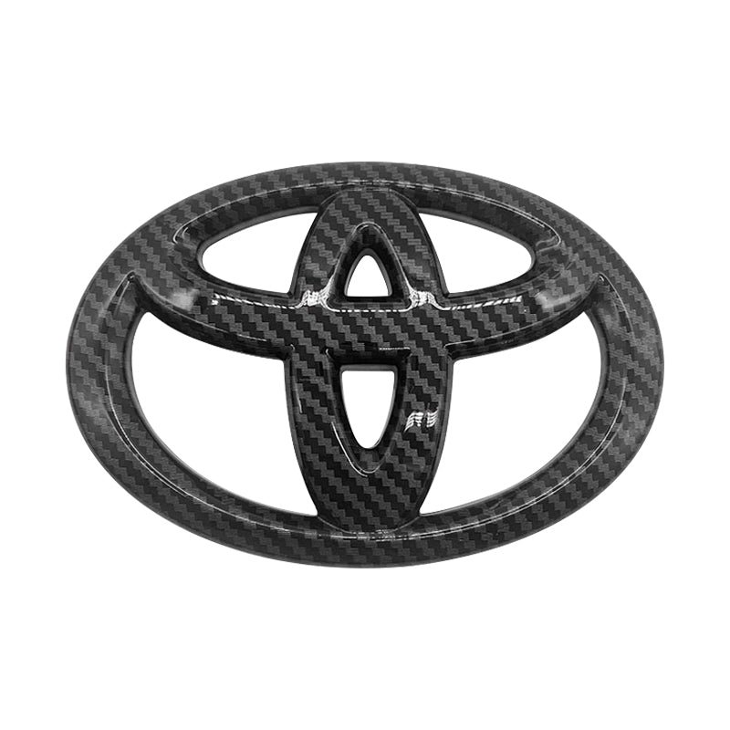 Toyota Steering Logo Carbon Fiber