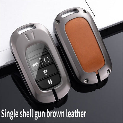 Honda Civic 2022 Zinc Alloy Leather Key Cover