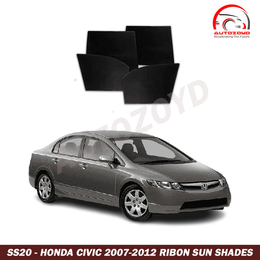 Honda Civic 2007-20012 Reborn Sun Shades - Honda Civic 2006,2007,2008,2009,2010,2011,2012(8th Generation)