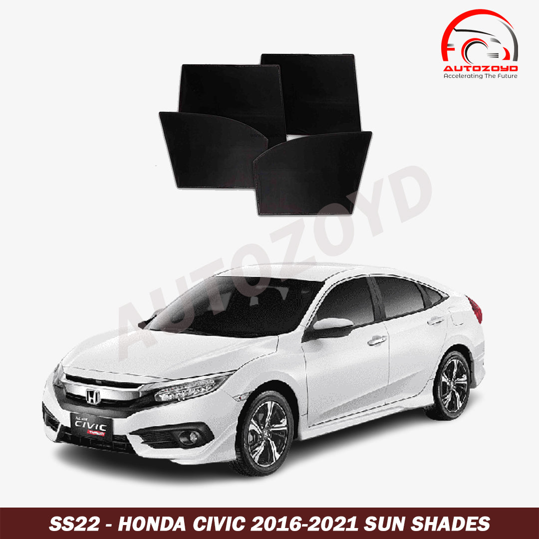 Honda Civic 2016-2021 Sun Shades