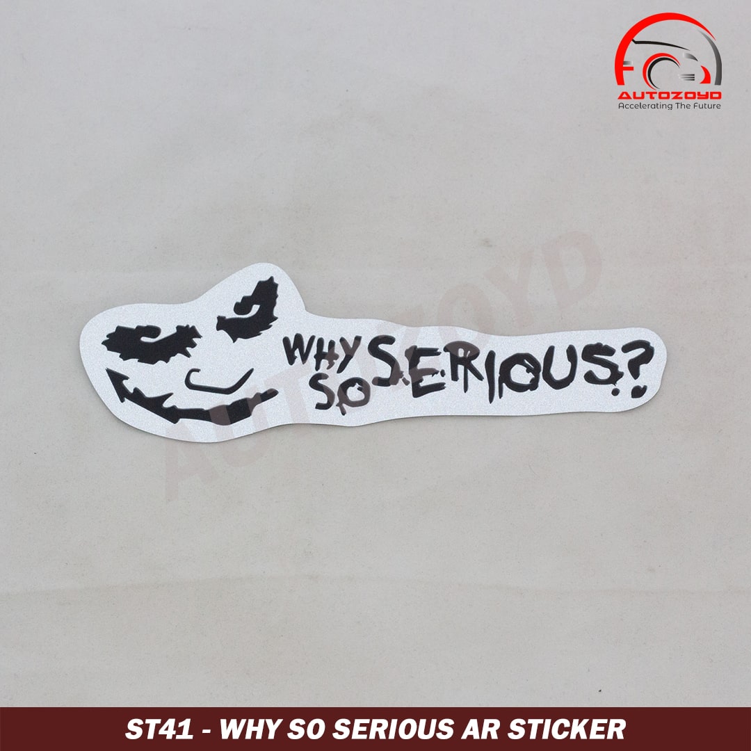 Why SO Serious AR Sticker