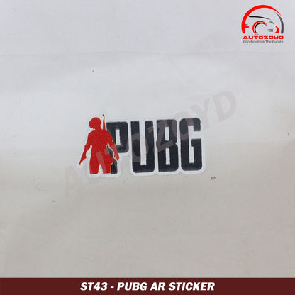 PUBG AR Sticker