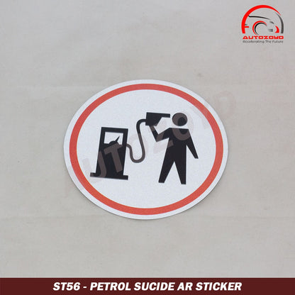 Petrol Sucide AR Sticker