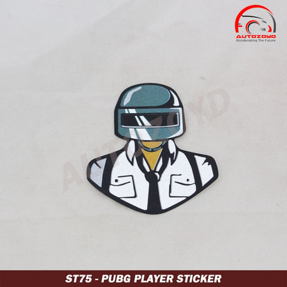 PUBG Player Sticker