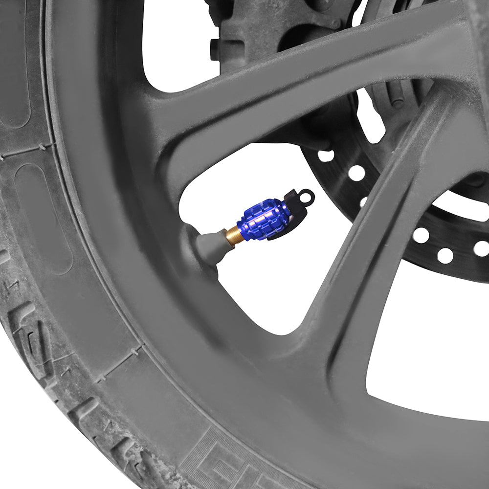 Grenade Wheel Lugnuts Blue