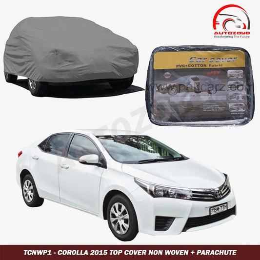 Corolla 2015 Top Cover Non Woven + Parachute