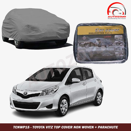 Toyota Vitz Top Cover Non Woven + Parachute