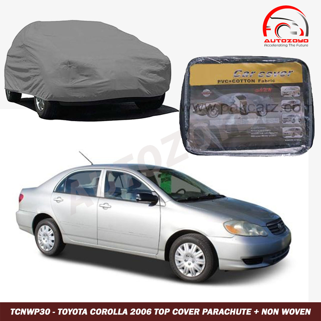 Toyota Corolla 2006 Top Cover Non Woven + Parachute