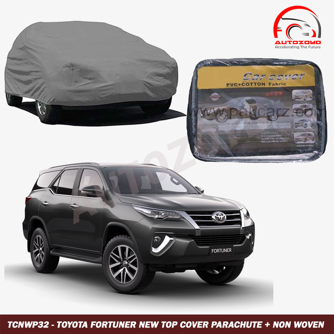 Toyota Fortuner New Top Cover Non Woven + Parachute