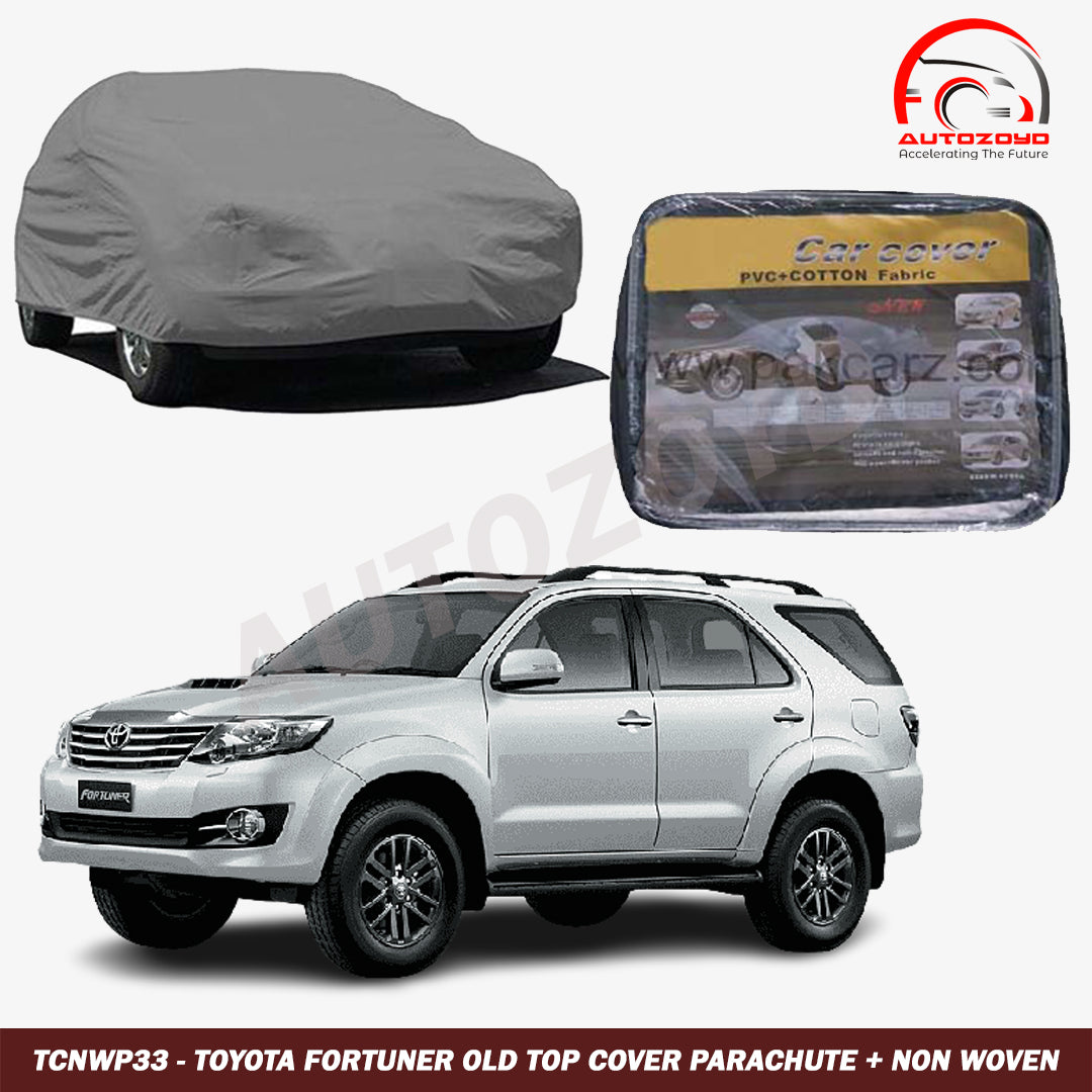 Toyota Fortuner Old Top Cover Non Woven + Parachute