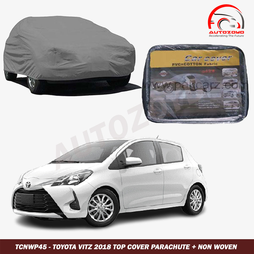 Toyota Vitz 2018 Top Cover Non Woven + Parachute