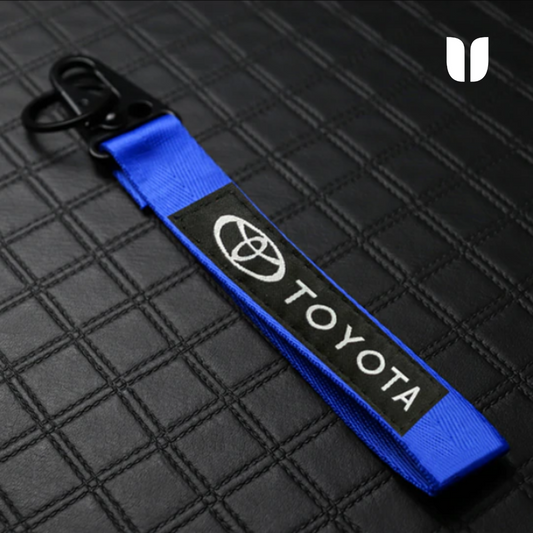 Toyota Strap Keychain Blue