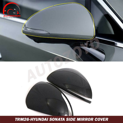 Hyundai Sonata Side Mirror Cover Carbon Fibre