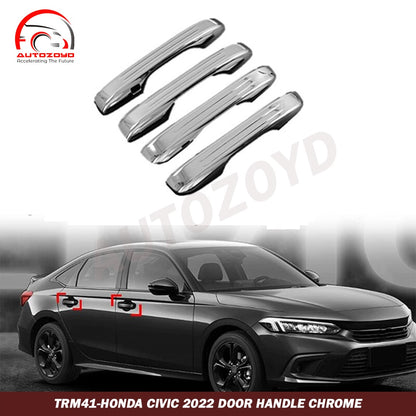 Honda Civic 2022 Door Handle Chrome