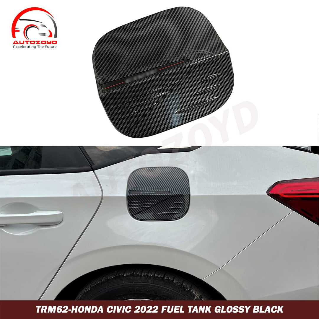 Honda Civic 2022 Fuel Tank Glossy Black