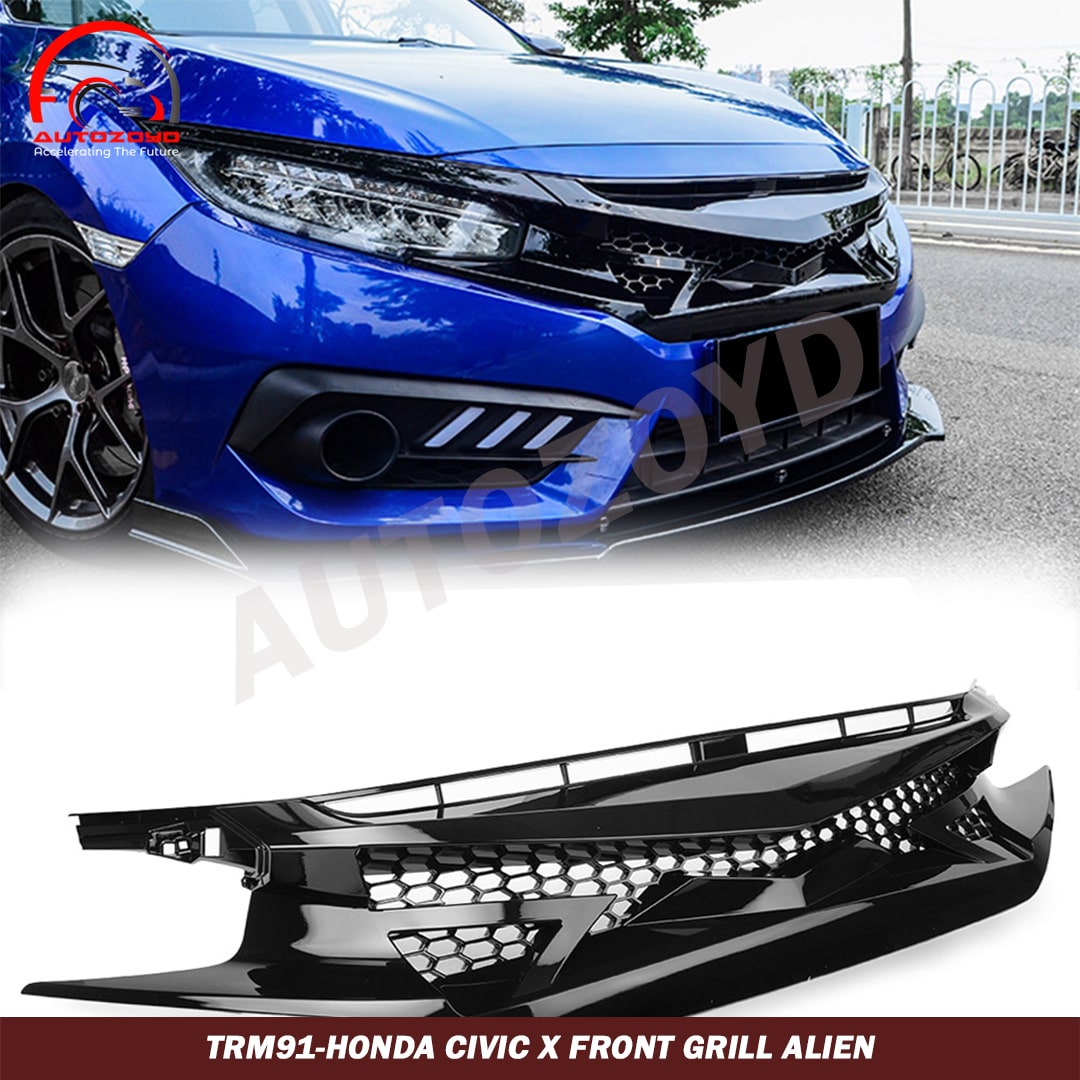 Honda Civic 2016-2021 Alien Front Grill