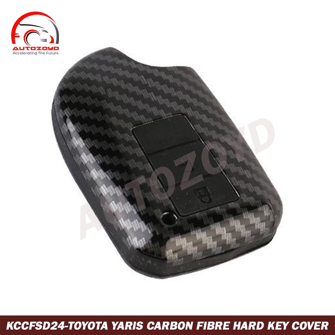 Toyota Yaris Carbon Fibre Hard Key Cover