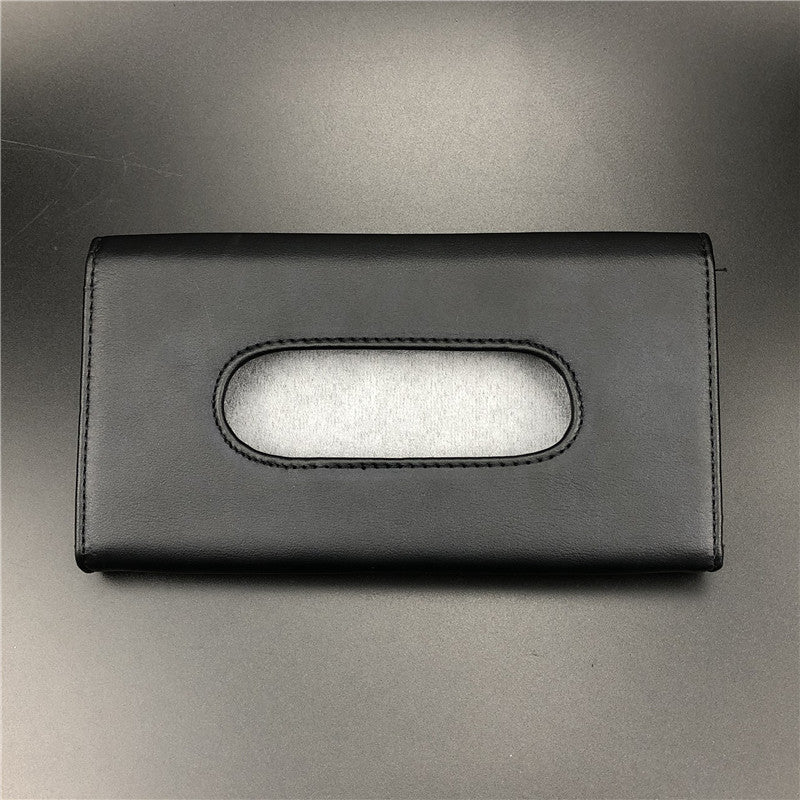 Tissue Box Sunvisor Black