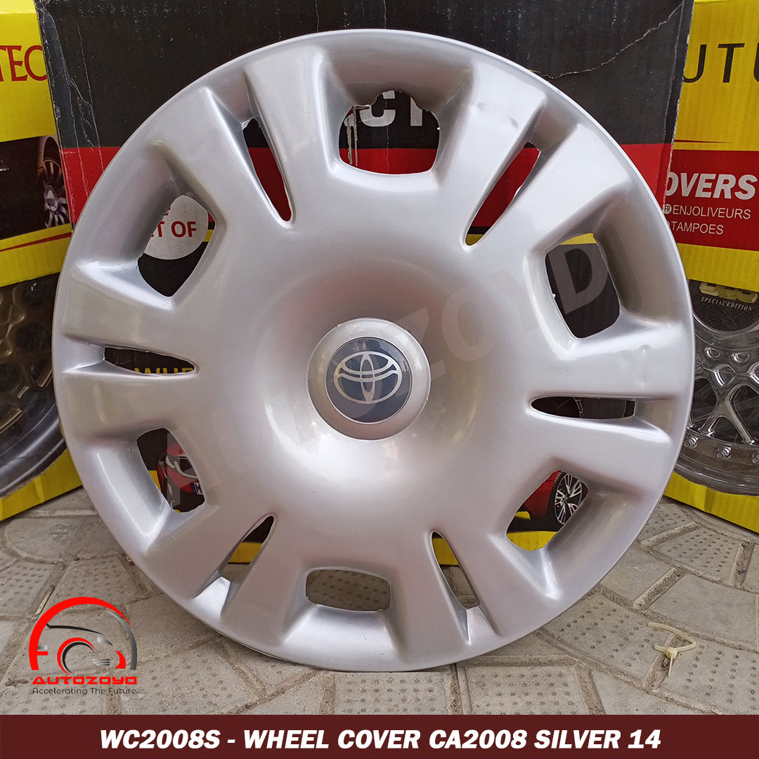 WHEEL COVER CA2008 SILVER 14