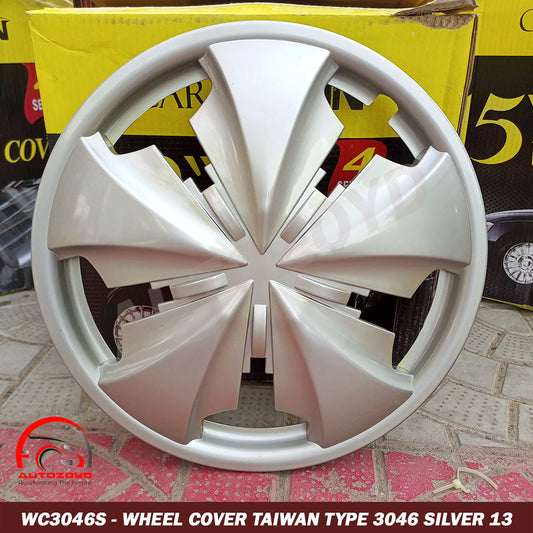 WHEEL COVER TAIWAN TYPE 3046 SILVER 13