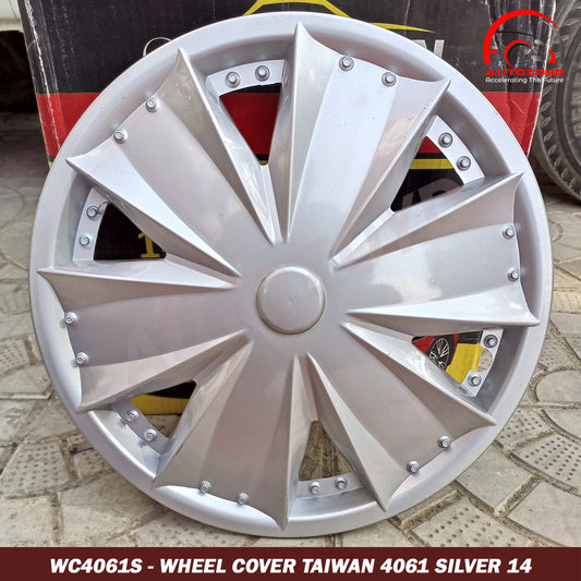 WHEEL COVER TAIWAN 4061 SILVER 14