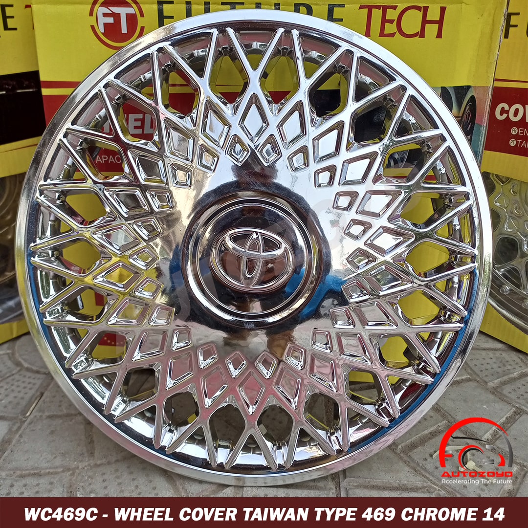 WHEEL COVER TAIWAN TYPE 469 CHROME 14