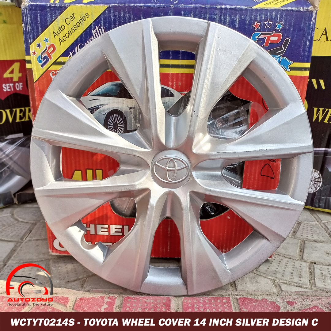 Toyota Wheel Cover 14 Inch Silver Design C