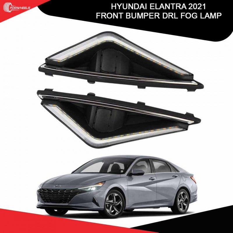 Hyundai Elantra DRL Fog Lamp Covers