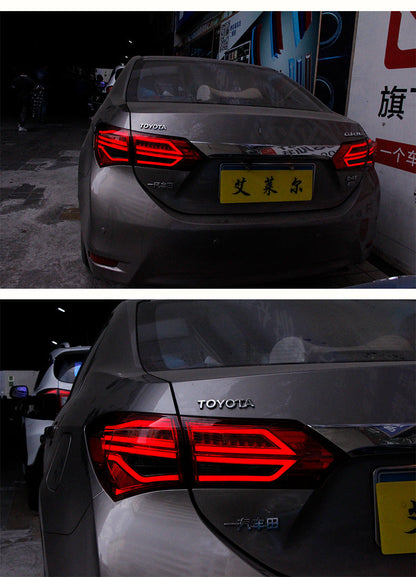 Toyota Corolla 2014-2022 Backlights Smoked Lava Style