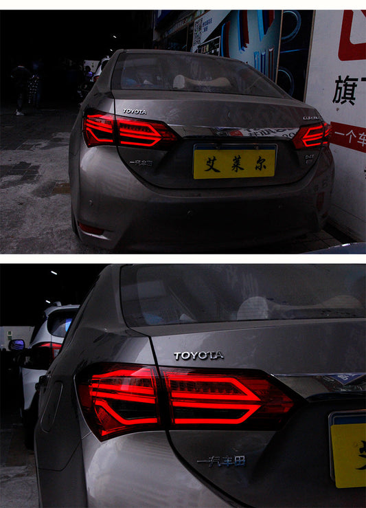 Toyota Corolla 2014-2022 Backlights Smoked Lava Style