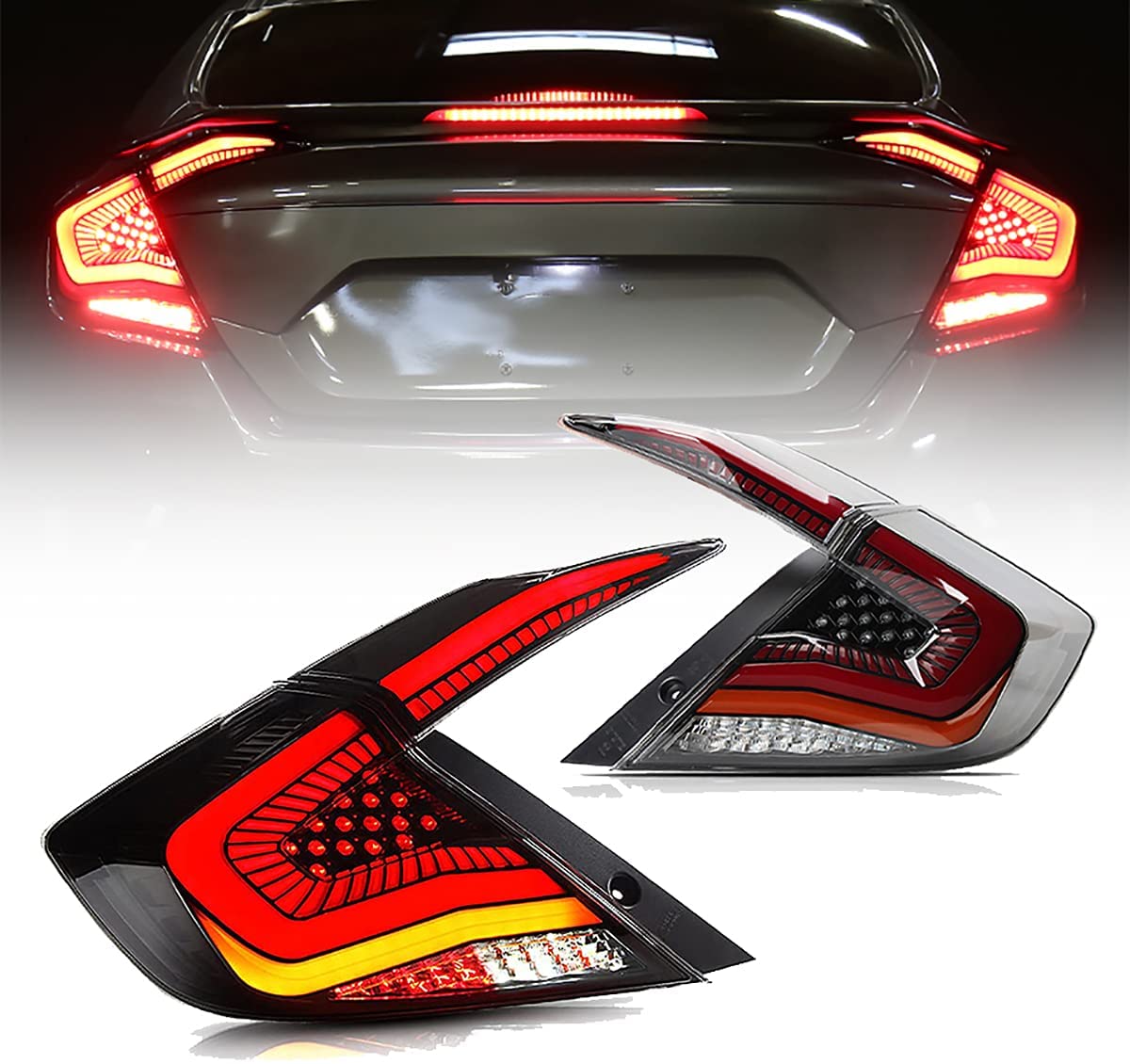 Honda Civic X Snake Style Backlights