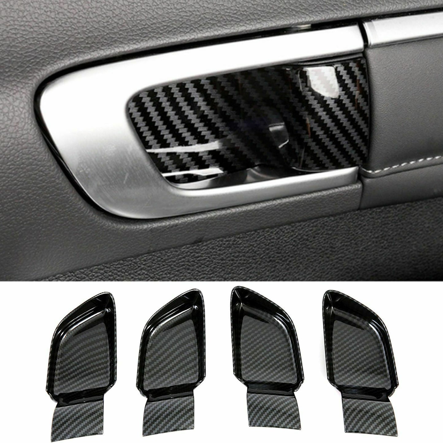 Hyundai Sonata Inner Handle Bowl Carbon Fibre