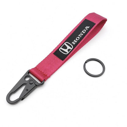 Honda Strap Keychain Red