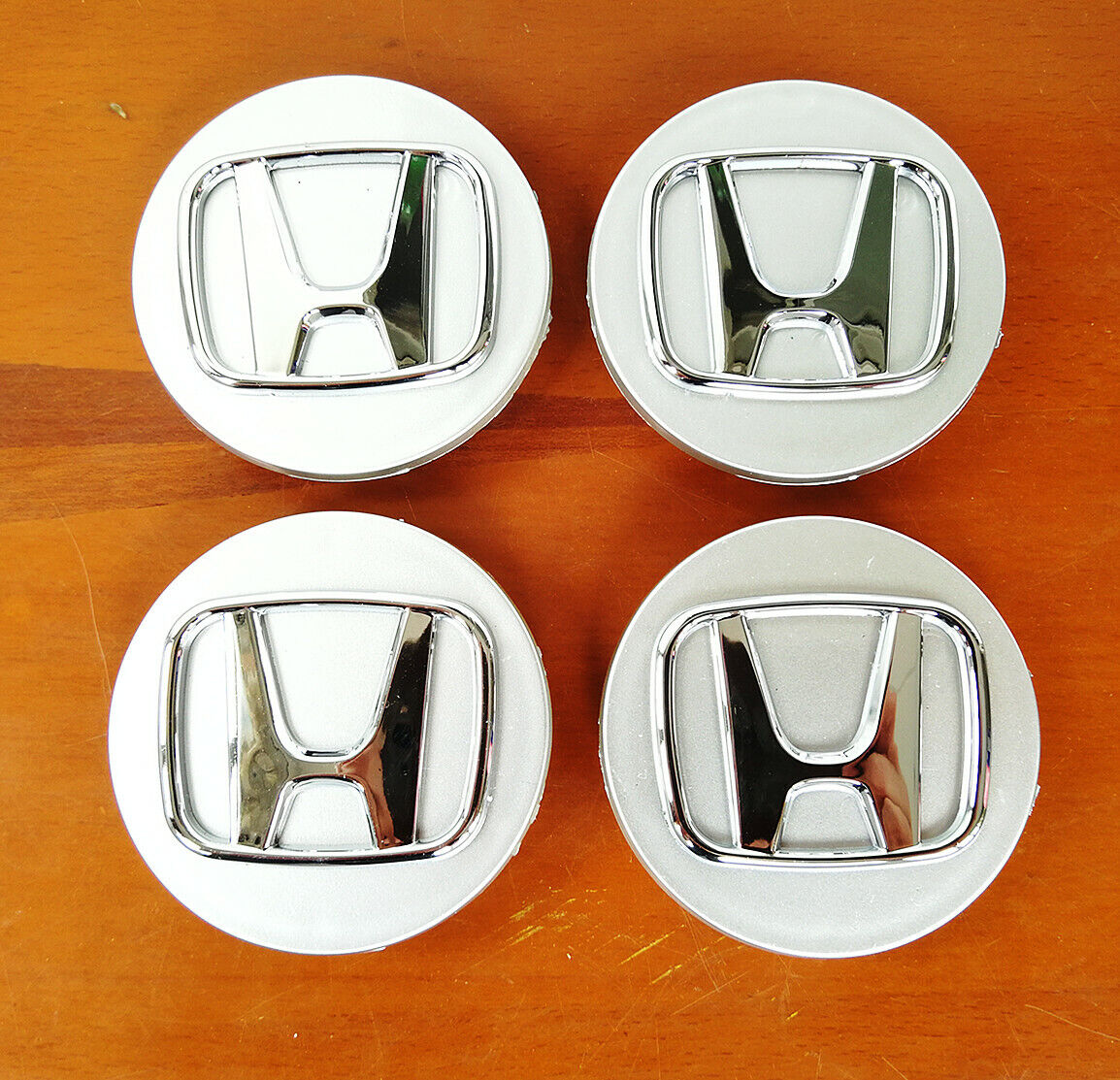 Honda Wheel rim Centre Cap Cover Honda Silver 4pc