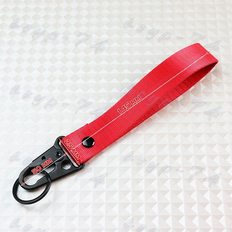 Toyota Red Strap Keychain - Keyholder - Keyring for Toyota