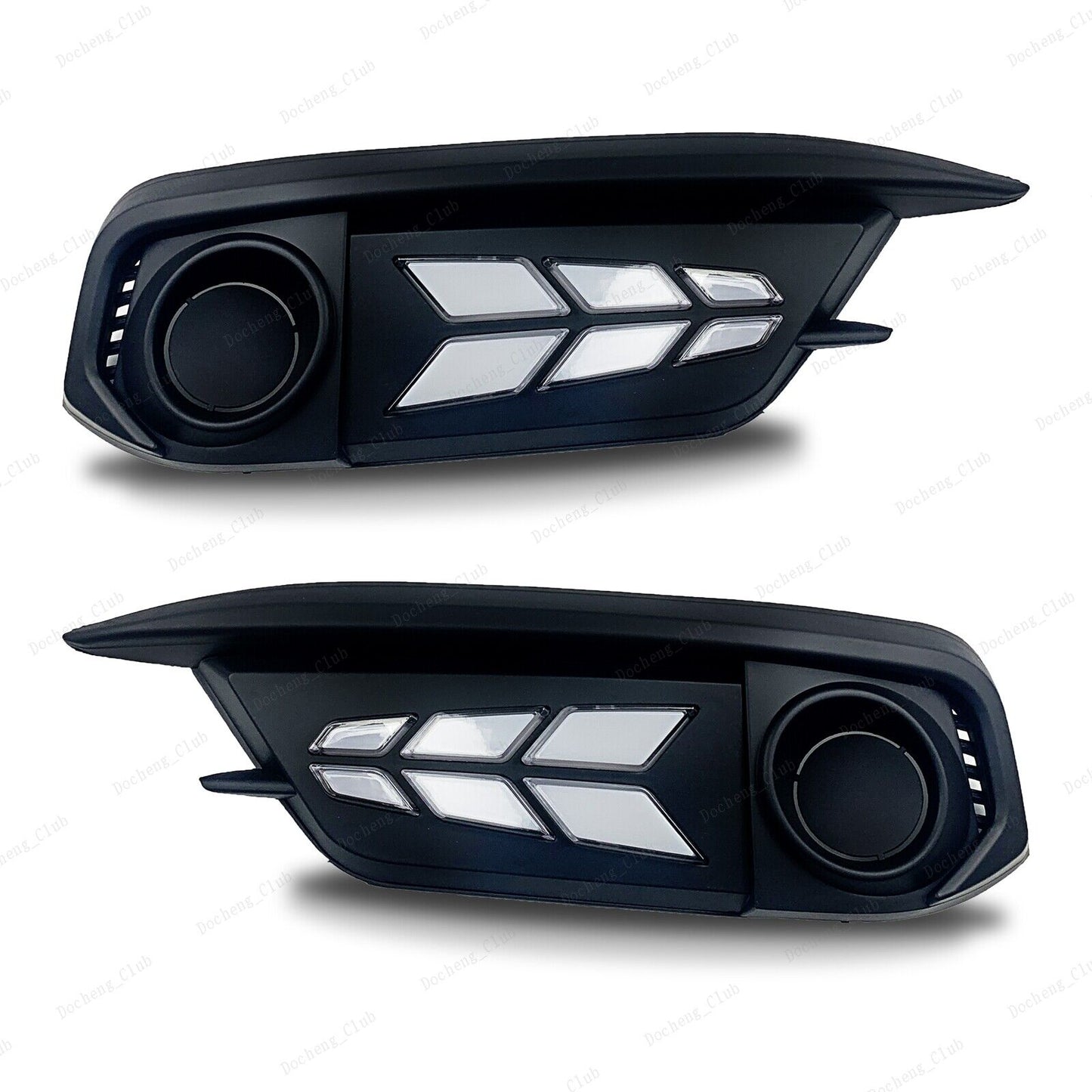 Honda Civic X Daytime Running Light Fog Lamp Cover