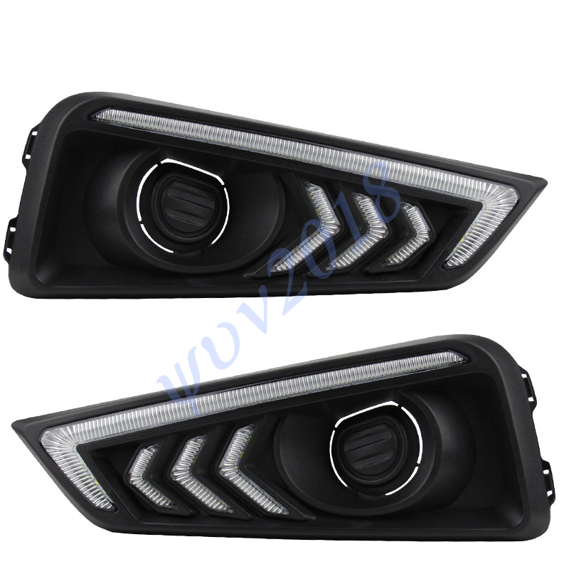 3 Arrow Design Honda City 22 DRl Fog Lamp Cover - Honda City 2022,2023(6th Generation) - Front Fog Lamp Covers/Fog Light COver/Fog Light Assembies