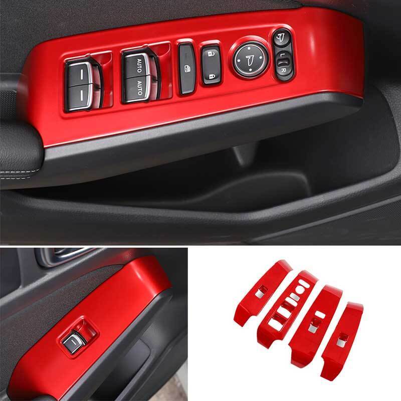 Honda Civic 2022 Power windows Trim Red - Honda Civic X 2016,2017,2018,2019,2020,2021,2022(10th Generation)