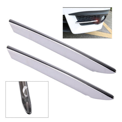 Honda Civic X Front Fog Lamp Covers Stainless Steel Trim