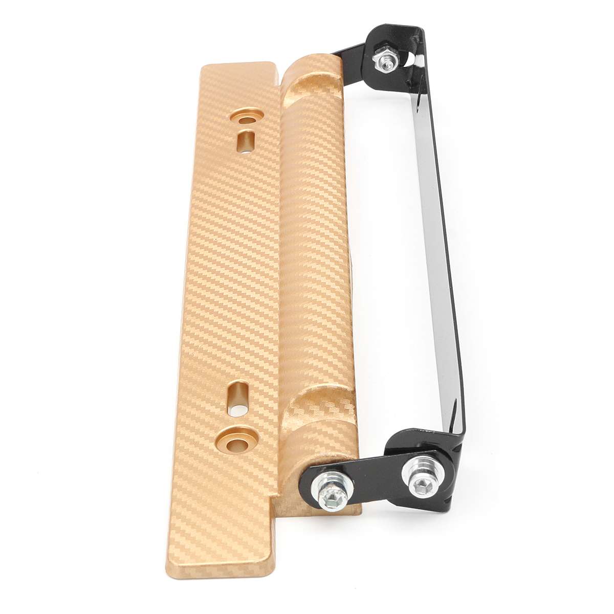 Numper Plate Tilter Carbon Fibre Golden